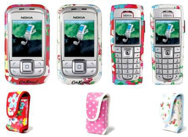 Cath Kidston retro-styled Nokia mobile 