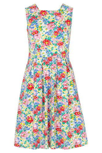 Vintage-style Hatty floral garden dress at Sugarhill Boutique - Retro to Go