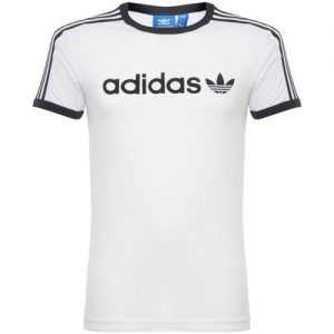 1970s-style Adidas Linear Trefoil t-shirts