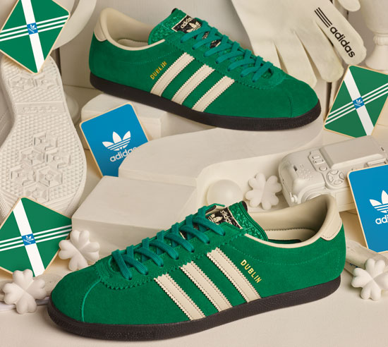 Adidas Dublin trainers back with a St Patrick’s Day finish - Retro to Go