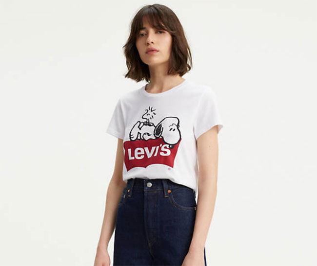 Levi's v Peanuts clothing and 