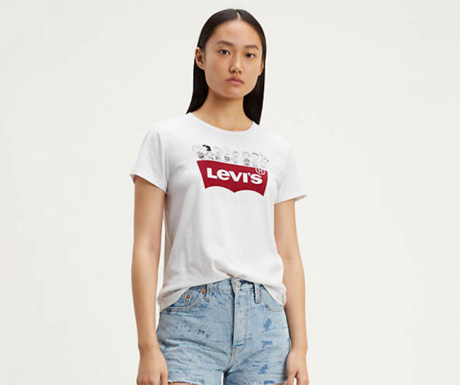 levi's snoopy shorts