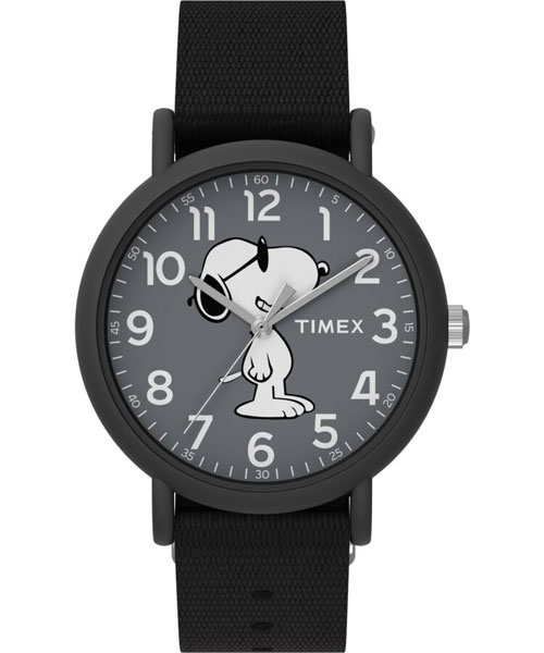 Timex x Snoopy Weekender watches - Retro to Go