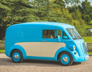 1940s Morris J-Type van returns as electric vehicle - Retro to Go