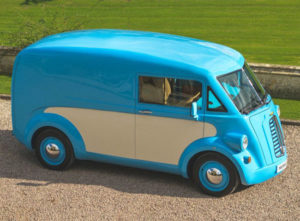 1940s Morris J-Type van returns as electric vehicle - Retro to Go