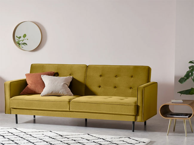 midcentury modern sofa bed