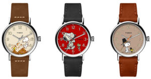Timex 70th anniversary Peanuts watches unveiled - Retro to Go