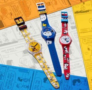 Swatch x Peanuts watch collection - Retro to Go