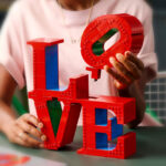 Lego goes pop art with Robert Indiana’s Love